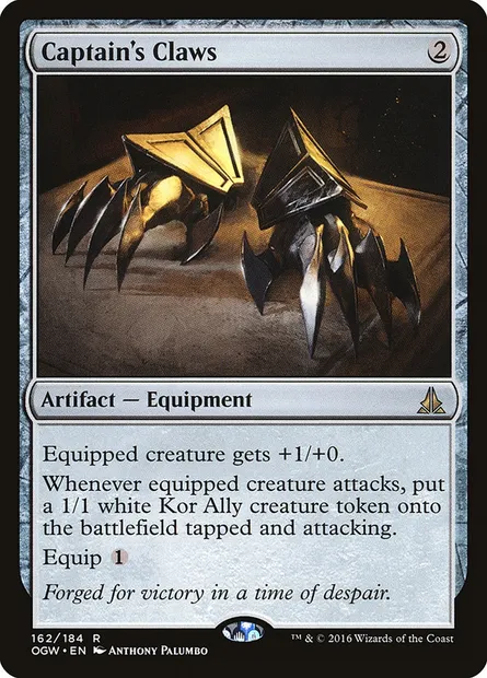Captain's Claws, Magic card OGW 162 — Oath of the Gatewatch set