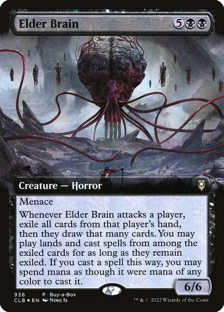 Elder Brain, Magic card CLB 936 — Commander Legends: Battle for Baldur's Gate set