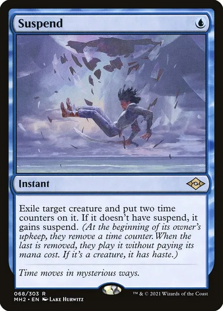 Suspend, Magic card MH2 68 — Modern Horizons 2 set