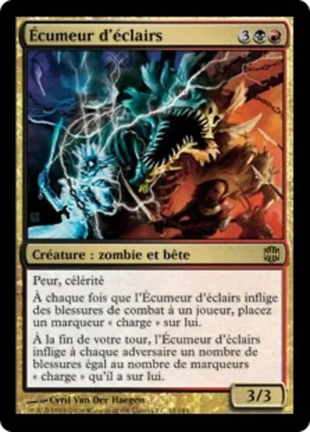 Écumeur d'éclairs, carte Magic ARB 42 — extension La Renaissance d'Alara