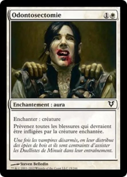 Odontosectomie, carte Magic AVR 15 — extension Avacyn ressuscitée