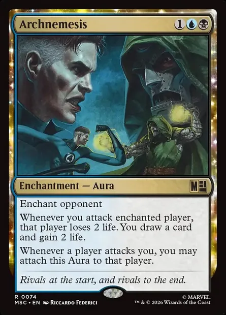 Archnemesis, Magic card MSC 74 — Marvel Super Heroes Commander set