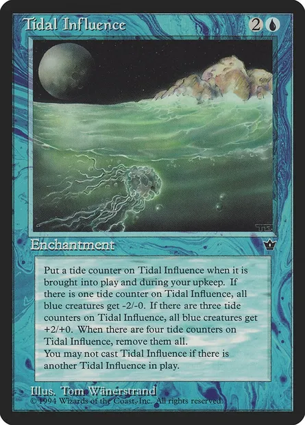 Tidal Influence, carte Magic FEM 28 — extension Fallen Empires