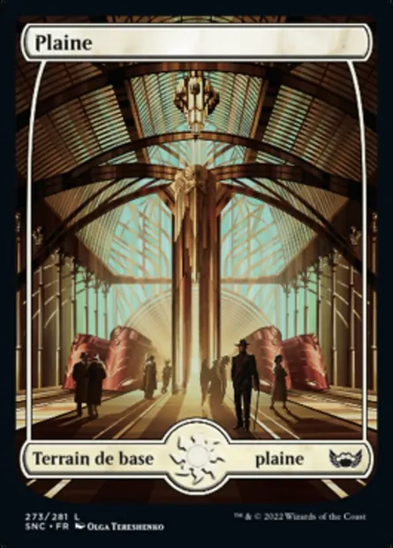 Plaine, carte Magic SNC 273 — extension Les rues de la Nouvelle-Capenna