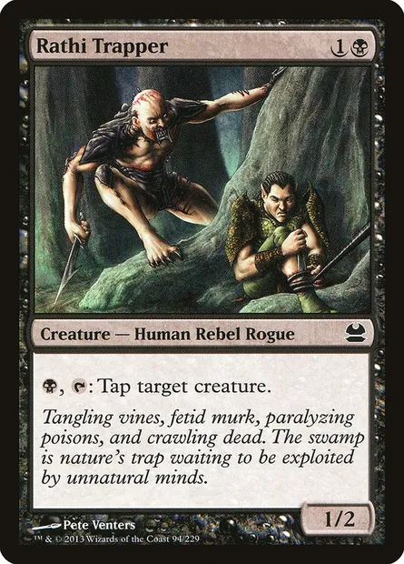 Rathi Trapper, Magic card MMA 94 — Modern Masters set