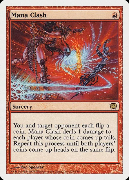 Choc de mana, carte Magic 9ED 203 — extension Neuvième Edition