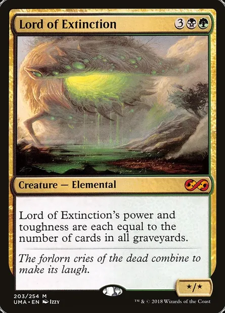 Seigneur de l'extinction, carte Magic UMA 203 — extension Ultimate Masters