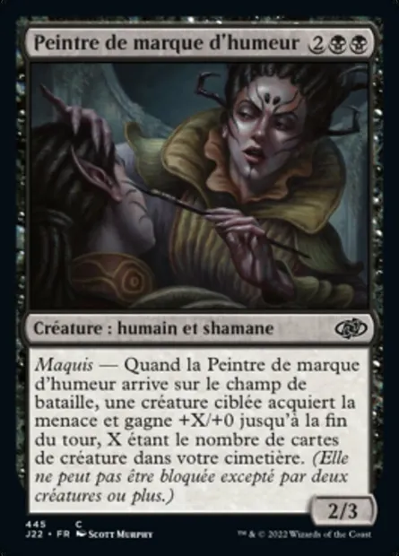 Peintre de marque d'humeur, carte Magic J22 445 — extension Jumpstart 2022