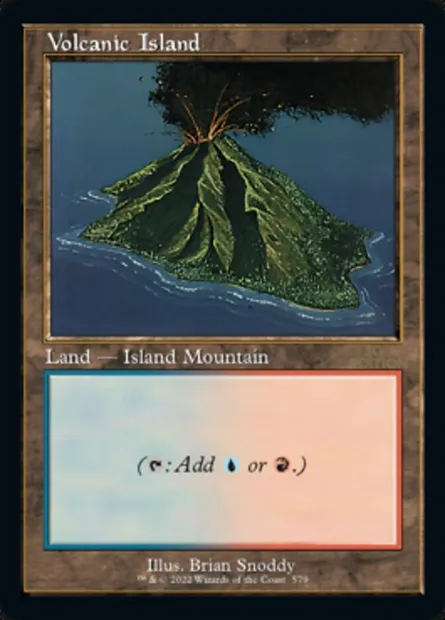 Ile volcanique, carte Magic 30A 579 — extension 30th Anniversary Edition