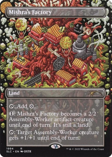 Usine de Mishra, carte Magic SLC 1994 — extension Secret Lair Countdown