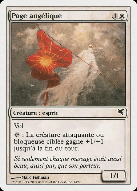 Angelic Page, Magic card PSAL C14 — Salvat 2005 set