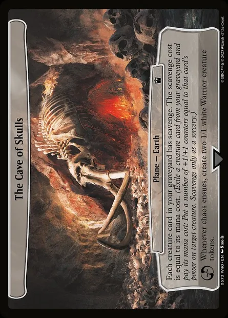 The Cave of Skulls, Magic card WHO 573 — Doctor Who set