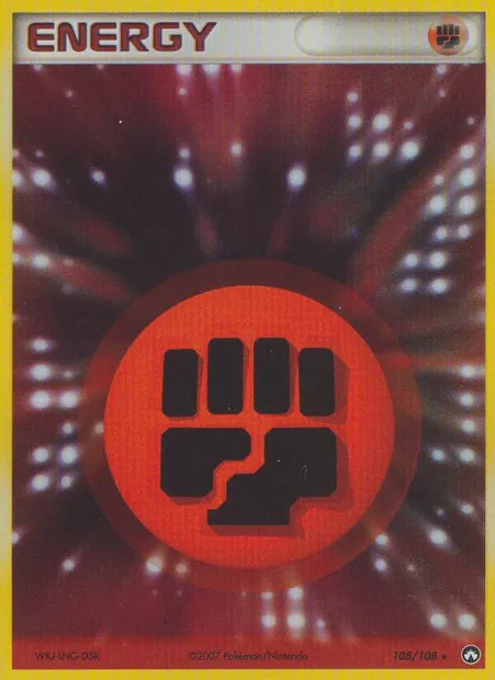 Fighting Energy, Pokémon card PK 108 — Power Keepers set