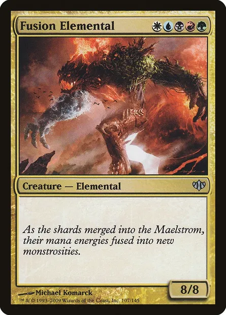 Fusion Elemental, Magic card CON 107 — Conflux set