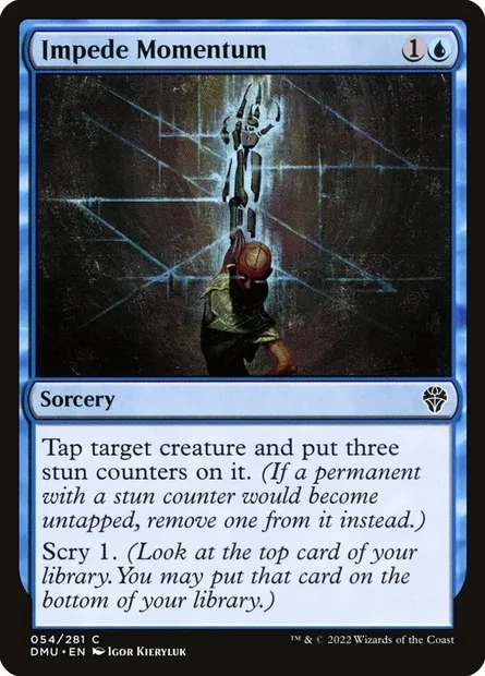 Impede Momentum, Magic card DMU 54 — Dominaria United set