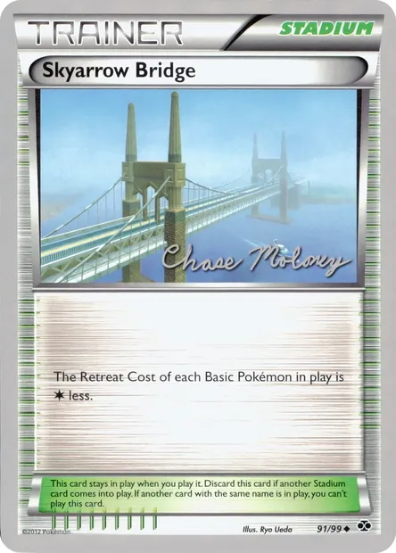 Skyarrow Bridge, Pokémon card WCD12 091 — World Championship Decks 2012 set