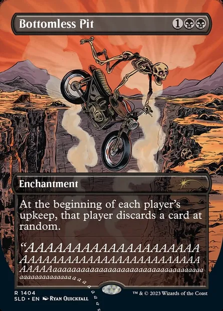 Bottomless Pit, Magic card SLD 1404 — Secret Lair Drop set