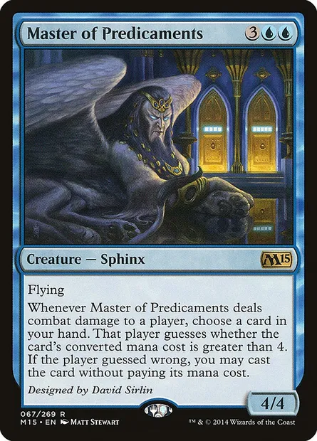 Master of Predicaments, Magic card M15 67 — Magic 2015 set