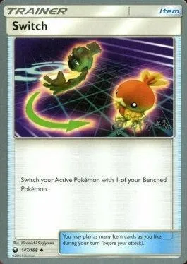 Switch, Pokémon card WCD19 147-3 — World Championship Decks 2019 set