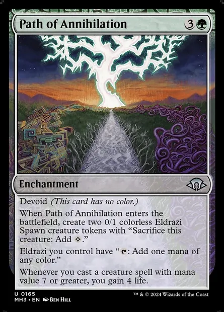 Path of Annihilation, Magic card MH3 165 — Modern Horizons 3 set
