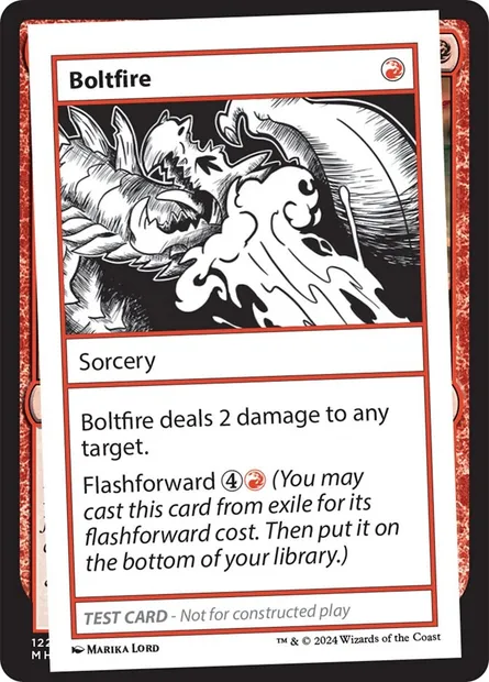 Boltfire, Magic card MB2 559 — Mystery Booster 2 set
