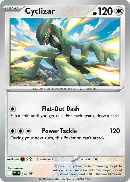 Cyclizar, Pokémon card PR-SV 096 — SVP Black Star Promos set