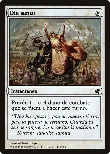 Holy Day, Magic card PS11 9 — Salvat 2011 set