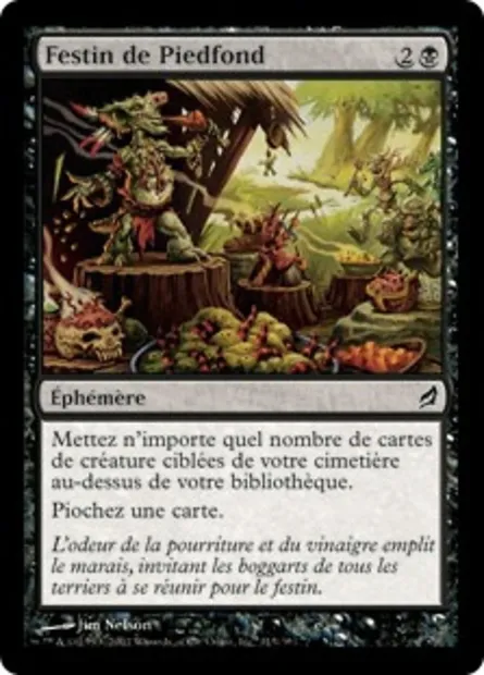 Festin de Piedfond, carte Magic LRW 115 — extension Lorwyn