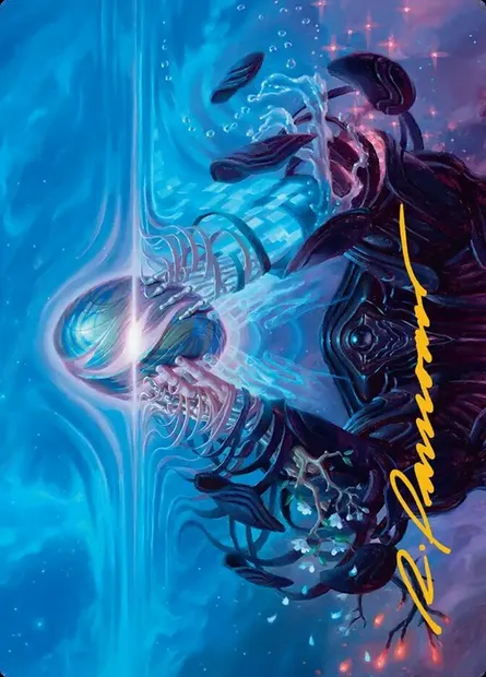 The Endstone // The Endstone, Magic card AEOE 28 — Edge of Eternities Art Series set