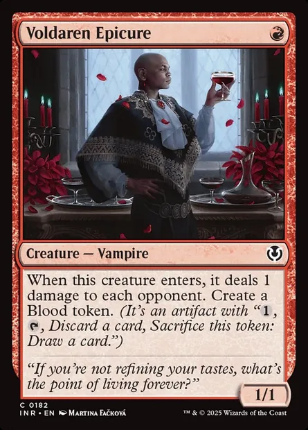Voldaren Epicure, Magic card INR 182 — Innistrad Remastered set