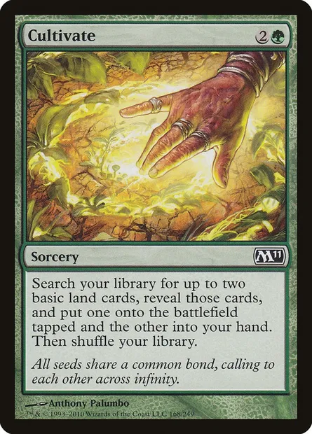 Cultivate, Magic card M11 168 — Magic 2011 set