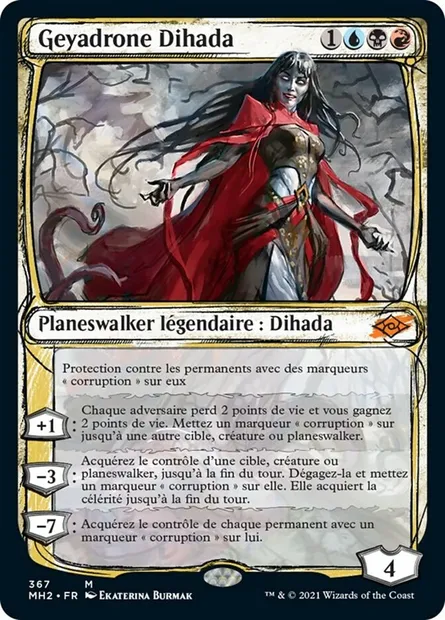 Geyadrone Dihada, carte Magic MH2 367 — extension Horizons du Modern 2