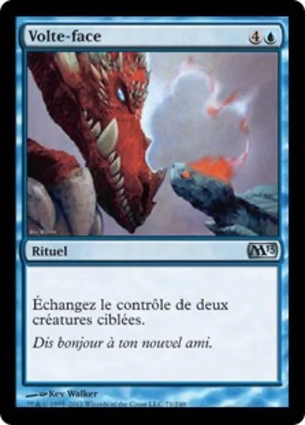 Volte-face, carte Magic M13 71 — extension Magic 2013