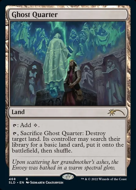 Ghost Quarter, Magic card SLD 468 — Secret Lair Drop set