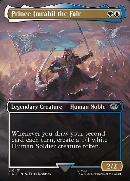 Prince Imrahil the Fair, Magic card LTR 431 — The Lord of the Rings: Tales of Middle-earth set