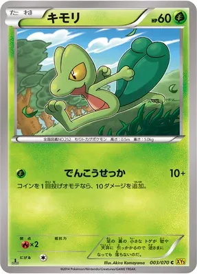 Arcko, carte Pokémon XY5A 003 — extension Gaia Volcano