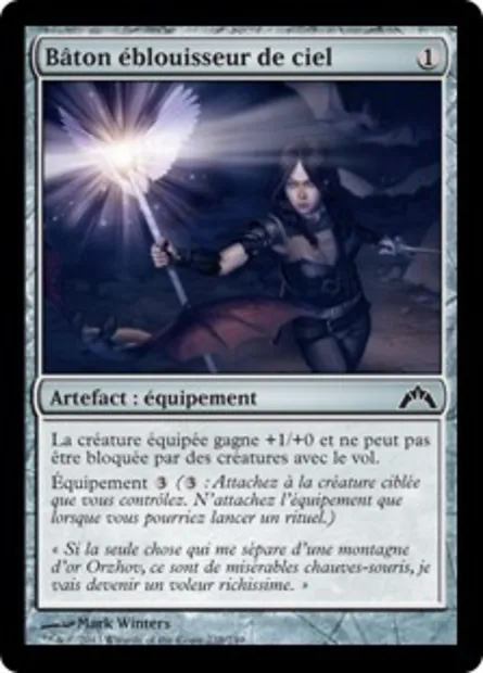 Bâton éblouisseur de ciel, carte Magic GTC 238 — extension Insurrection