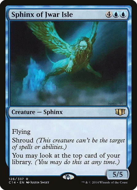 Sphinx of Jwar Isle, Magic card C14 126 — Commander 2014 set