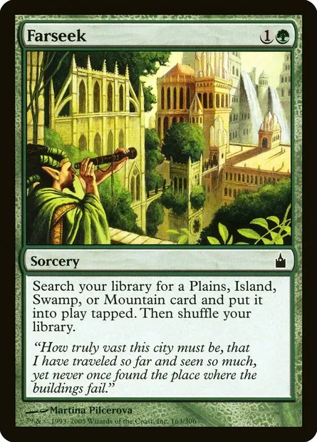Farseek, Magic card RAV 163 — Ravnica: City of Guilds set