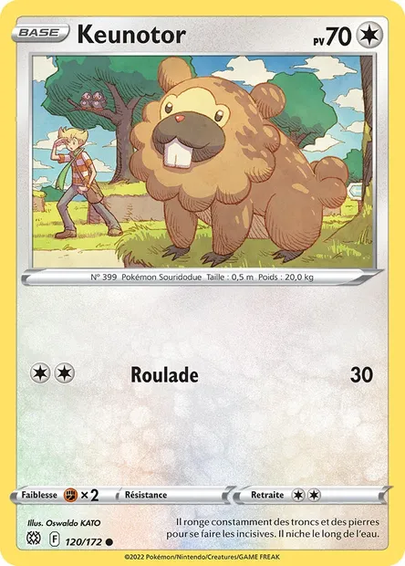 Keunotor, carte Pokémon BRS 120 — extension Stars Étincelantes