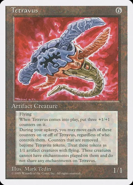 Tetravus, Magic card 4ED 350 — Fourth Edition set