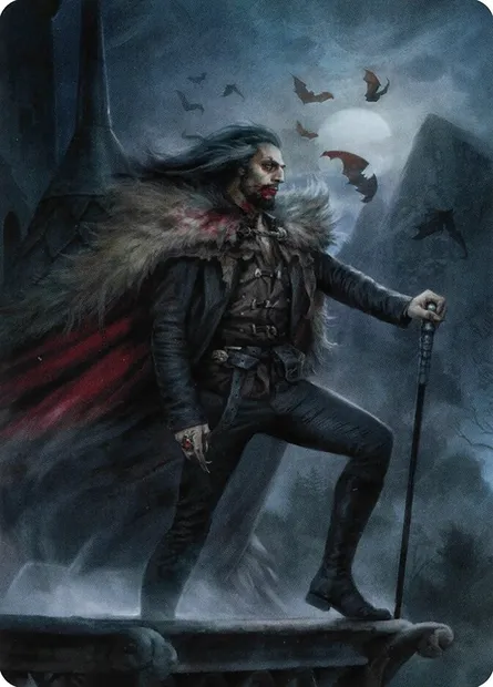 Dracula, Blood Immortal // Dracula, Blood Immortal, carte Magic AVOW 71 — extension Crimson Vow Art Series