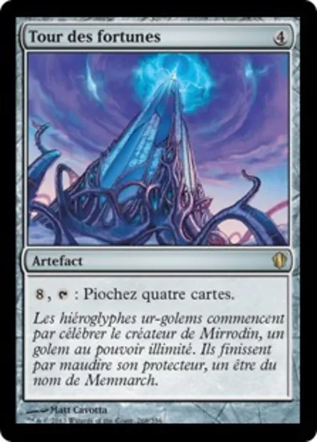 Tour des fortunes, carte Magic C13 268 — extension Commander 2013
