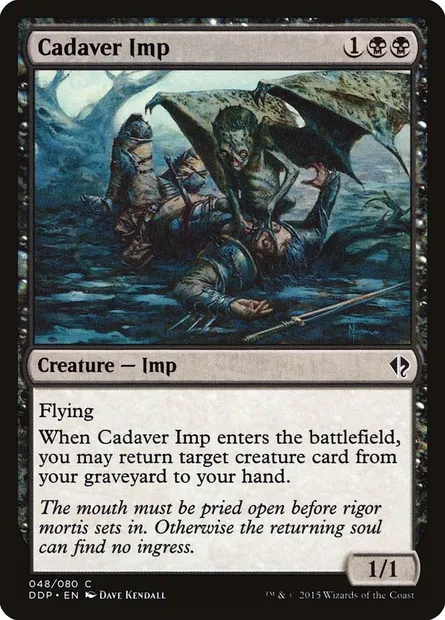 Cadaver Imp, Magic card DDP 48 — Duel Decks: Zendikar vs. Eldrazi set