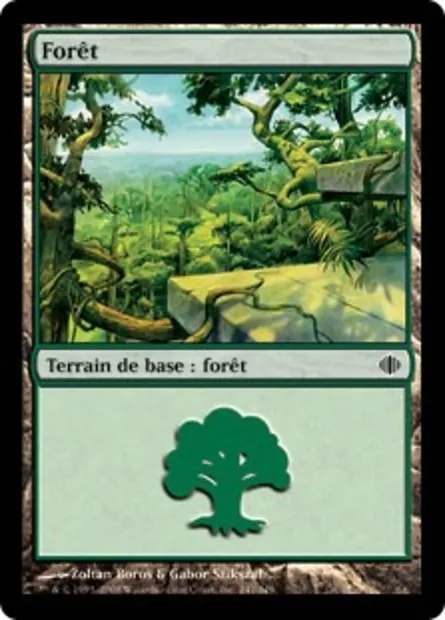 Forêt, carte Magic ALA 247 — extension Les éclats d'Alara