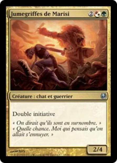 Jumegriffes de Marisi, carte Magic DDH 17 — extension Duel Decks: Ajani vs. Nicol Bolas