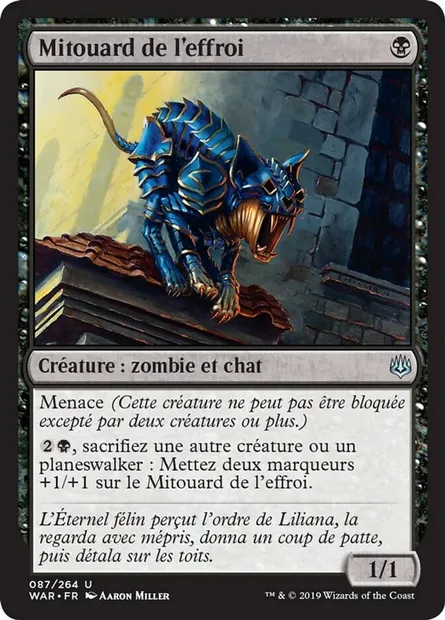 Mitouard de l'effroi, carte Magic WAR 87 — extension La guerre des Planeswalkers