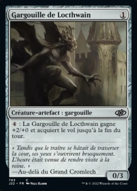 Gargouille de Locthwain, carte Magic J22 783 — extension Jumpstart 2022