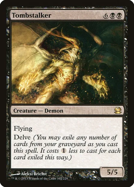 Tombstalker, Magic card MMA 102 — Modern Masters set