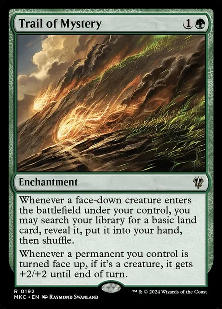 Trail of Mystery, Magic card MKC 192 — Murders at Karlov Manor Commander set